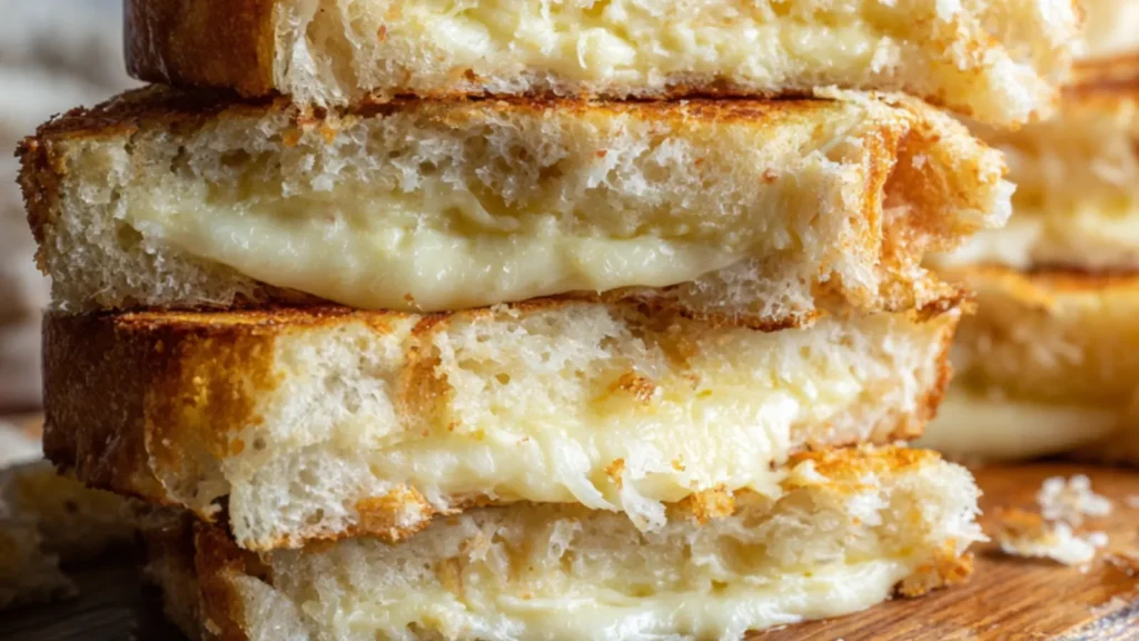 Hawaiian roll grilled cheese sandwiches with melted cheese and toasted bread